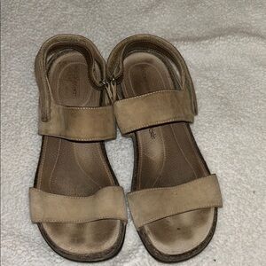 Rockport Beige Strap Sandals